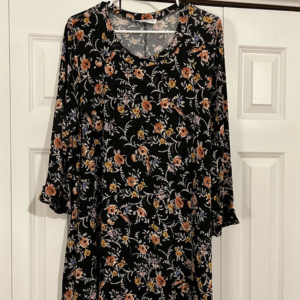 Meri Skye Dress, long sleeve size 1x
